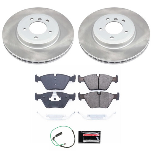 Power Stop 01-05 BMW 330xi Front Semi-Coated Rotor Kit - SC933
