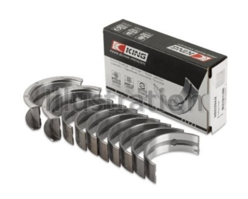 King Engine Bearings Mercedes Benz M115.926/938/592/Om611.910 (Size +0.25mm) Main Bearing Set - MB536AM0.25 Photo - Primary