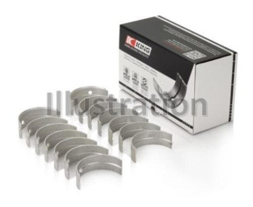King Engine Bearings Toyota 1Fzfe (Size +0.50mm) Main Bearing Set - MB7049SI0.5 Photo - Primary