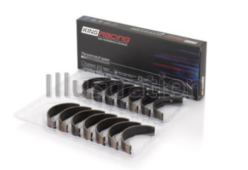 King Engine Bearings Volkswagen Vr6 2.8L (Size +0.50mm) Main Bearing Set - MB7089XP0.5 Photo - Primary