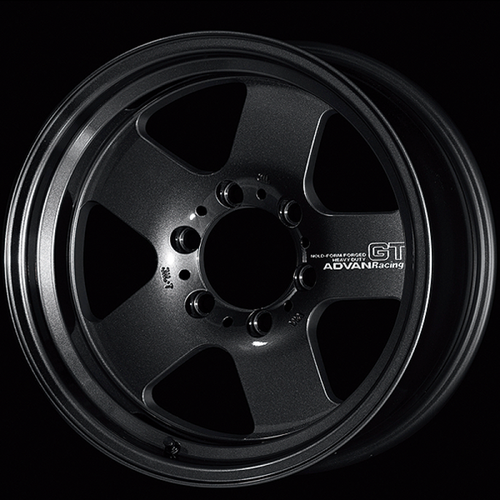 Advan GT Heavy 17X8.0 +20 6x139.7 Racing Titanium Black Wheel - YAQH7G20KTBK User 1