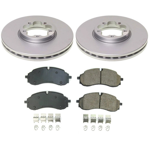 Power Stop 22-23 Ford E-Transit Front Z17 Coated Brake Kit - CRK8985