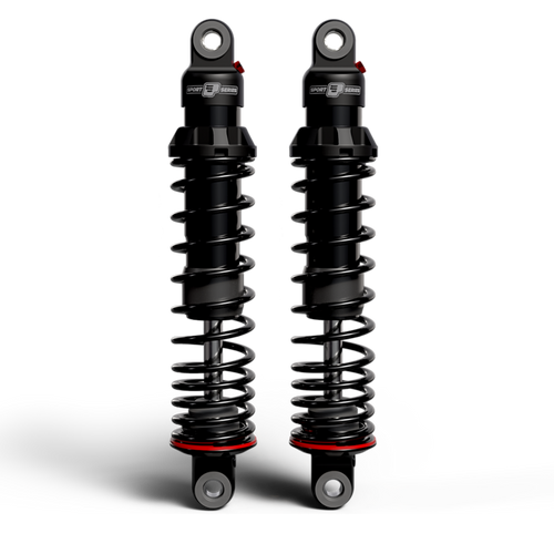 Progressive Harley Dyna 494 Series Shocks 13.5in Bearing - Black - 494-1002 User 1
