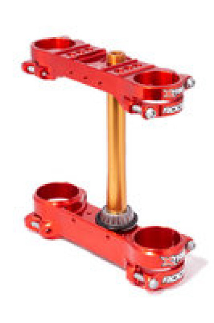 XTrig 18-19 GasGas EC/XC 200-300/ GP 250-300 ROCS Tech Triple Clamp 22.5 mm. Offset M12 - Red - 501350901101 User 1