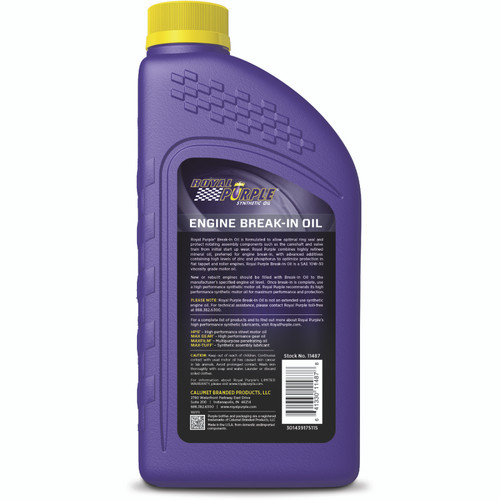 Royal Purple Engine Break-In Oil - 1 Quart - 06487 User 1