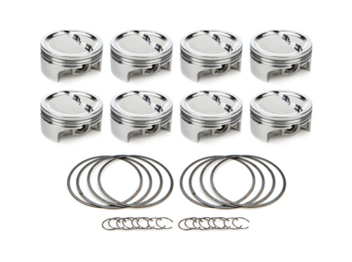 SBC Dished Piston Set 4.125 Bore -  22.5cc