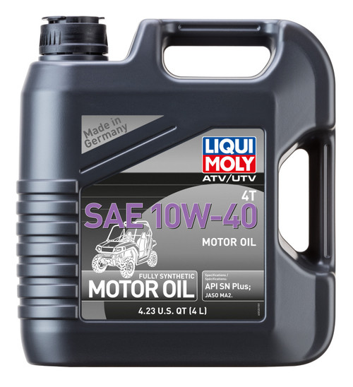 LIQUI MOLY 4L ATV 4T Motor Oil SAE 10W40 - 20176 Photo - Primary