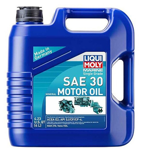 LIQUI MOLY 4L Marine Single Grade Motor Oil SAE 30 - 22512 User 1