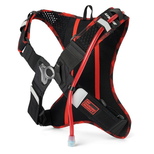 USWE Outlander Hydration Pack 2L - Flannel Red/Black - 202076048 User 1