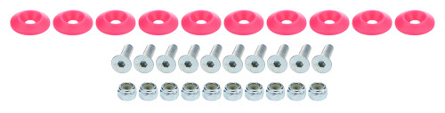 Countersunk Bolt Kit Pink 10pk