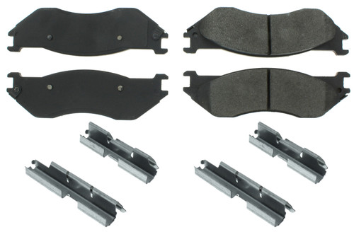 Premium Semi-Metallic Br ake Pads with Shims and 300.0897 Premium Semi-Metallic Br ake Pads with Shims and 300.0897
