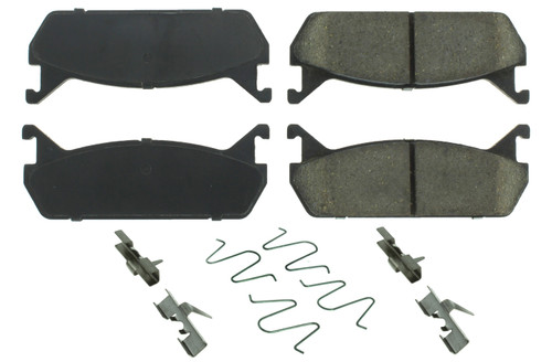 Posi-Quiet Ceramic Brake Pads with Shims and Har 105.0458