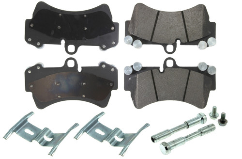 Posi-Quiet Semi-Metallic Brake Pads with Hardwar 104.0977 Posi-Quiet Semi-Metallic Brake Pads with Hardwar 104.0977