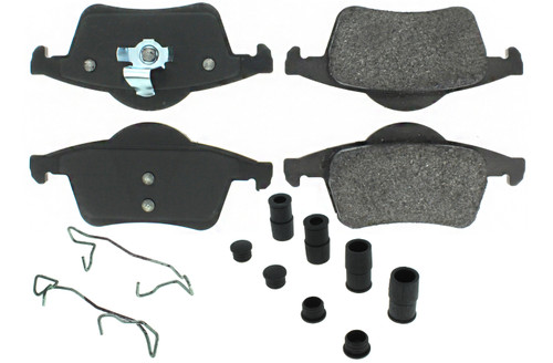 Posi-Quiet Semi-Metallic Brake Pads with Hardwar 104.0795