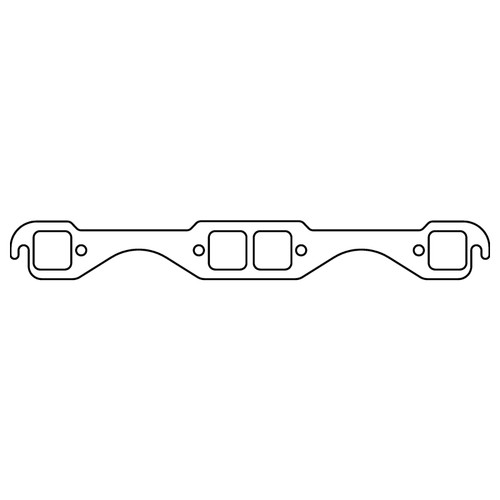 Cometic Chevy Gen1 Small Block V8 .043in Copper Exhaust Mani Gskt Set-1.480in x 1.450in Square Ports - C15190C Photo - Primary