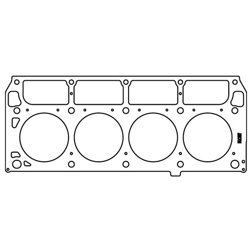 Cometic GM Gen-3/4 Small Block LS V8 .062in MLX Cylinder Head Gasket - 3.940in Bore - C15482-062 Photo - Primary