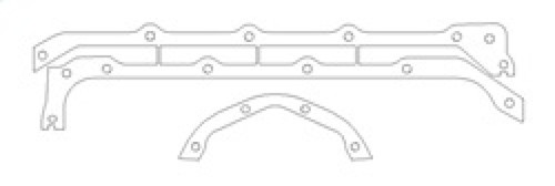 Cometic Pontiac 350/400/428/455 V8 .094in Fiber Oil Pan Gasket Kit - C5176-094 Photo - Primary