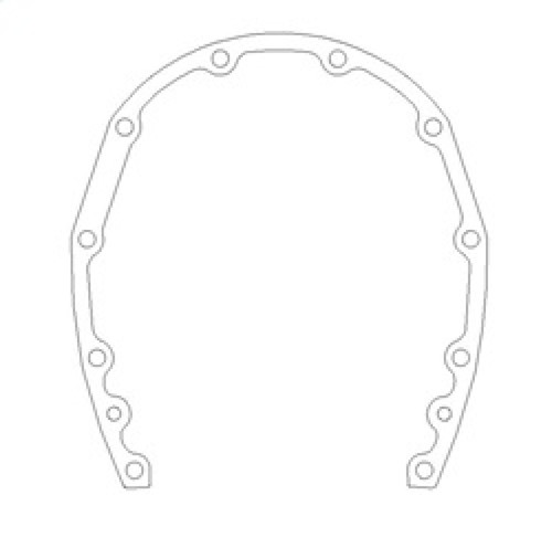 Cometic Chevrolet Gen-1 Small Block V8 .020in Rubber Coated Steel Timing Cover Gasket - C5533-020 Photo - Primary