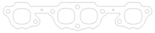 Cometic GM SB2.2 Small Block V8 .065in MLS Exhaust Manifold Gasket Set - 1.500in x 1.600in Ports - C5552-065 Photo - Primary