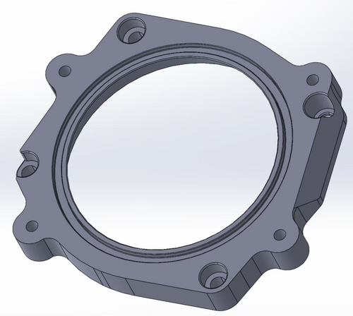 VMP Performance GT350 87mm Throttle Body Adapter Plate To Predator Supercharger - VMP-INA048 User 1