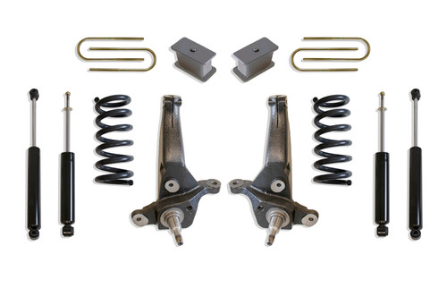 MaxTrac 13-24 Dodge RAM 3500 4WD 2.5in Leveling Kit w/ Alum. 4-Link System & Vulcan 2.0 IFP Shocks - K947325VL