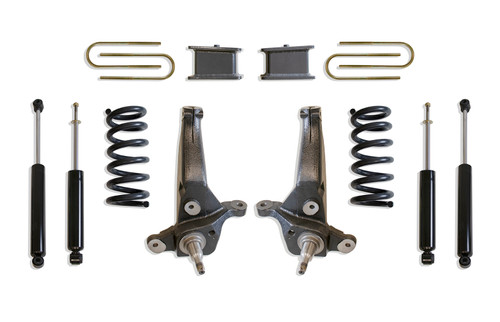 MaxTrac 13-24 Dodge RAM 3500 4WD 2.5in Leveling Kit w/ Alum. 4-Link System & Vulcan 2.0 Res. Shocks - K947325VRL