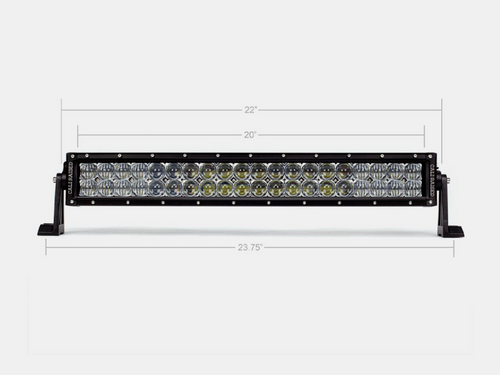 Cali Raised 22 Dual Row 5D Optic Osram Led Bar - Combo - CR2305 Photo - Primary