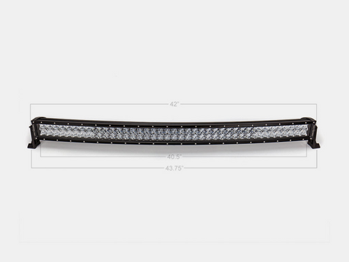 Cali Raised 42 Curved Dual Row 5D Optic Osram Led Bar - Combo - CR2311 Photo - Primary