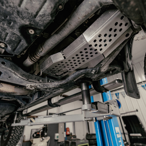 Cali Raised 16-23 Toyota Tacoma Catalytic Converter Shield Fits - 2Wd 6 Cylinder - CR3877 Photo - Primary