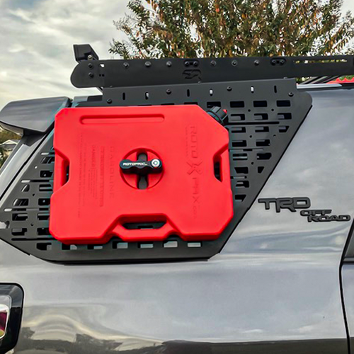 Cali Raised 10-24 Toyota 4Runner T4R 5Gen Exterior Window Molle Panel/Cali Raised Rack/Driver - CR4007 Photo - Primary