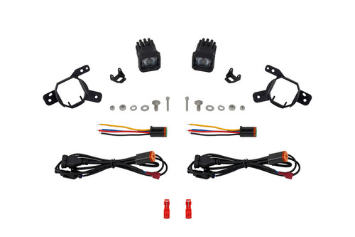 Diode Dynamics LED SSC1 Type G3M Fog Light Bracket Kit - White - DD8038 Photo - Primary