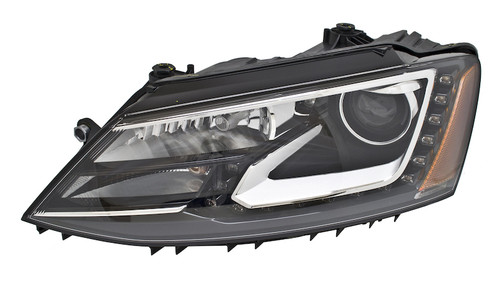 Hella 2013-2014 Volkswagen Jetta Headlight Assembly - 011192241 Photo - Primary
