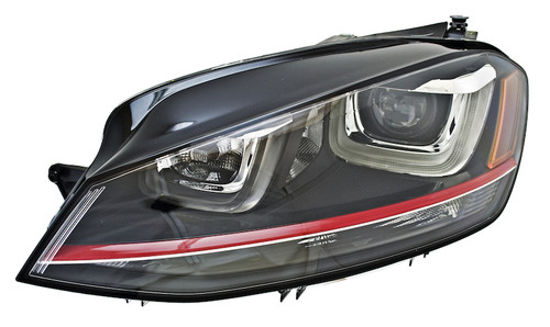 Hella 2013-2020 Volkswagen Golf Bi-Xenon Headlight Assembly - 011956271 Photo - Primary