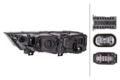Hella 2017-2019 Audi Q7 Headlight Assembly - 354841101 Photo - Primary