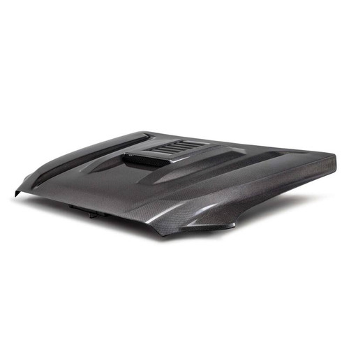 Seibon 2024+ Toyota Tacoma TR-Style Carbon Fiber Hood - HD24TYTA-TR User 1