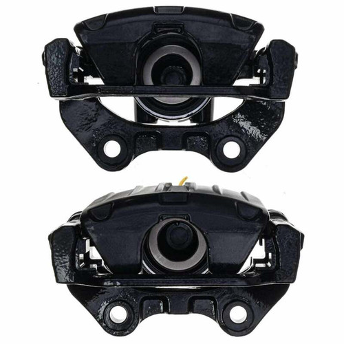 Power Stop 00-02 Cadillac DeVille Rear Black Caliper - Pair w/Bracket - S4726BLK Photo - Primary