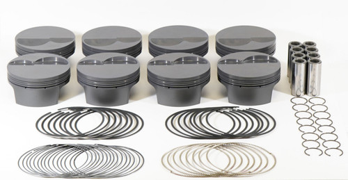 Mahle MS Small Block Ford Twisted Wedge Flat Top 11R PowerPak Piston Set - 930250540 Photo - Primary