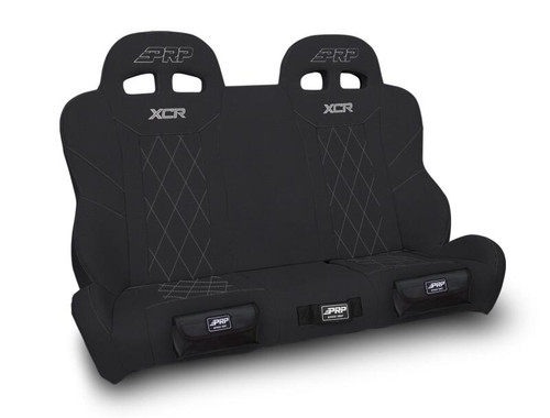 PRP XCR Polaris RZR Quick Release Rear Suspension Bench Seat w Diamond Stitch/Front Pockets - A8201-PORXP-QR-201-SDFP Photo - Primary