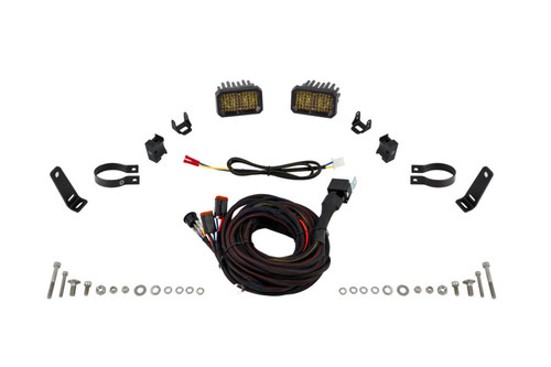 Diode Dynamics Stage Series 1.875 Inch Roll Bar Chase Light Kit SSC2 - Pro Yellow (pair) - DD7876 Photo - Primary