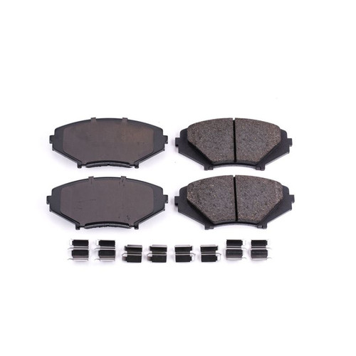 Power Stop 04-11 Mazda RX-8 Front Z17 Evolution Ceramic Brake Pads w/Hardware - 17-1009
