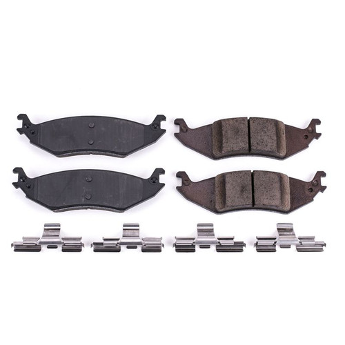 Power Stop 04-07 Ford E-150 Rear Z17 Evolution Ceramic Brake Pads w/Hardware - 17-1046