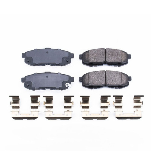 Power Stop 04-06 Mazda MPV Rear Z17 Evolution Ceramic Brake Pads w/Hardware - 17-1073