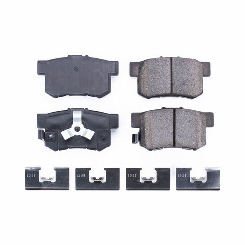 Power Stop 10-18 Acura RDX Rear Z17 Evolution Ceramic Brake Pads w/Hardware - 17-1086