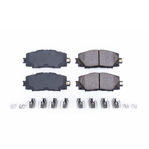 Power Stop 2013 Scion iQ Front Z17 Evolution Ceramic Brake Pads w/Hardware - 17-1184