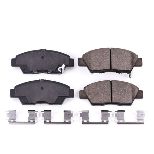 Power Stop 11-15 Honda CR-Z Front Z17 Evolution Ceramic Brake Pads w/Hardware - 17-1394