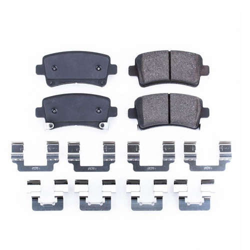 Power Stop 2010 Buick Allure Rear Z17 Evolution Ceramic Brake Pads w/Hardware - 17-1430