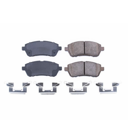 Power Stop 11-19 Ford Fiesta Front Z17 Evolution Ceramic Brake Pads w/Hardware - 17-1454