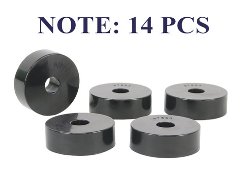 Whiteline 1959-1973 Jeep CJ5 Body Mount Bushing Set - W93478 Photo - Primary