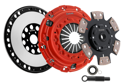 Action Clutch 03-12 Honda Accord 2.4L (K24A4) Stage 5 Clutch Kit (2MS) w/Lightened Flywheel - ACR-0598 Photo - Primary