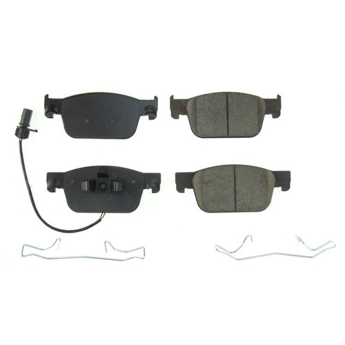 Power Stop 17-19 Audi A4 Front Z17 Evolution Ceramic Brake Pads w/Hardware - 17-1953